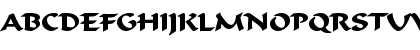 FlatBrush-Extended Bold Font