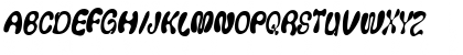 FlufCondensed Oblique Font