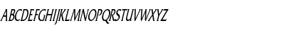 Franco Thin Italic Font