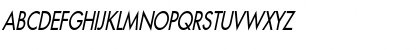 FusiCondensed Italic Font