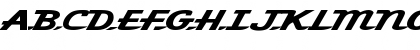 FZ JAZZY 58 EX Normal Font