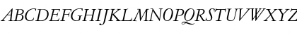 GaramondNo4TLig Italic Font