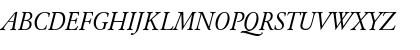 Garamond_A.Z_PS Normal-Italic Font