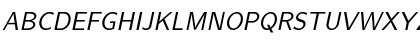 GE Novus Sans Italic Font