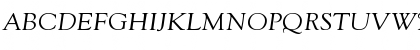 GoudyExt-Normal-Italic Regular Font