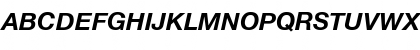Helvetica 55 Roman Bold Italic Font