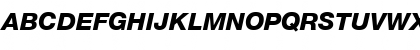 Helvetica 65 Medium Bold Italic Font
