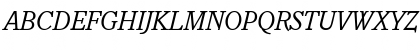 I832-Slab Italic Font