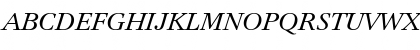 Iridium LT Regular Italic Font