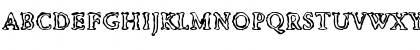 Irregular Inline Regular Font