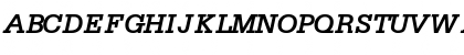 MetronSSK Bold Italic Font