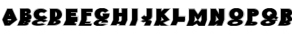 MirrorblacKOutline Regular Font