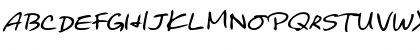 BinghamsHand Bold Italic Font