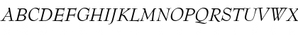 AIBernhardModern MediumItalic Font