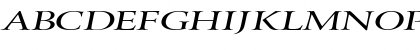 Array Extended Italic Font