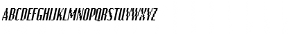 Bitmap Italic Font