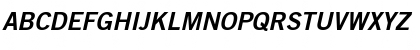Commerce SSi Semi Bold Italic Font