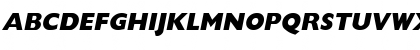 GiliganExtrabold Italic Font