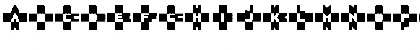 AlphaGeometrique Contour Font