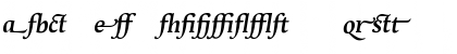 ApollineAlternate SemiBoldItalic Font