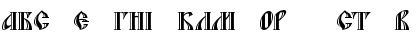 Blagovest FiveDecor Regular Font