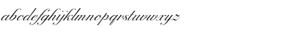 Excelsor Script Italic Font
