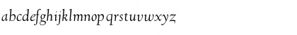 GoudyVillage L-Italic Font