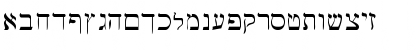 HebrewBasic Regular Font