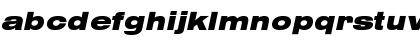 HeliosExtBlackC Italic Font