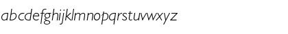 Humanist 521 Light Italic Font