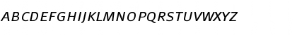 MetaNormalCyr-ItalicCaps Regular Font