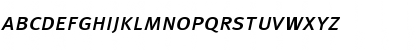 MetaPlus BookCapsItalic Font