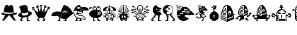 MiniPics LilCreatures Regular Font