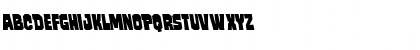Mindless Brute Leftalic Italic Font