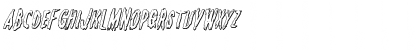 Monsterama 3D Italic Italic Font