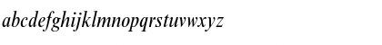 TimesNewRomanMT-Condensed RomanItalic Font