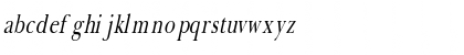 BaskertonCondensedSW Italic Font
