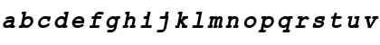 ER Kurier KOI8-R Bold Italic Font