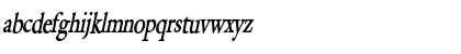 Galant-Condensed Bold Italic Font