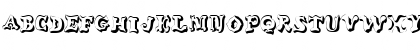 GanglyDisplayCaps Regular Font