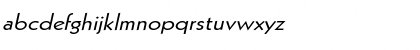 Geo112Wide Italic Font