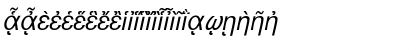 GreekSansAncientSSK Italic Font