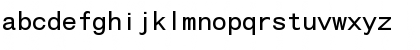 HelvMono Normal Font