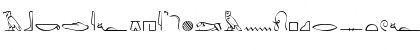 Hieroglyphic Regular Font