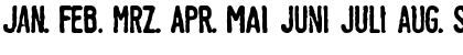 LinotypeTagesstempel Mager Regular Font