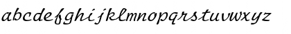 ManuscriptWide Italic Font
