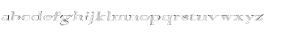 AlphaRev Hollow Regular Font