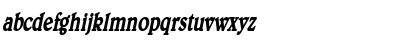 Blew Condensed Bold Italic Font