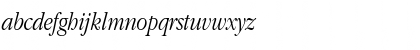 Apple Garamond BT Light Italic Font
