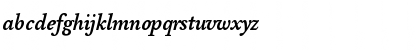 AtmaSerifTF-BoldItalic Regular Font